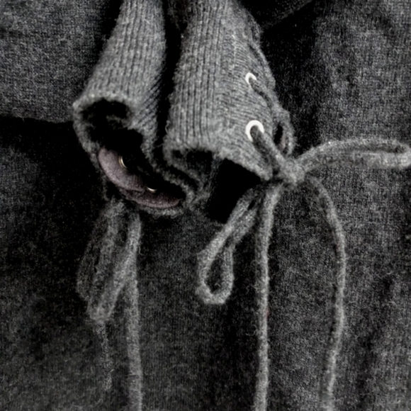 The‎ Kooples Wool & Cashmere Lace Up Sweater M - Picture 10 of 10
